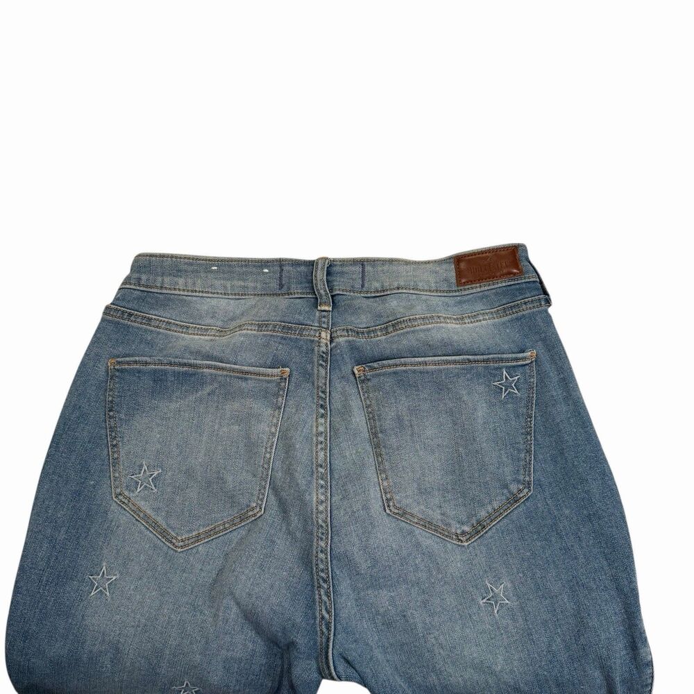 Hollister Jeans Curvy High Rise Crop Super Skinny Women’s Denim Stretch Size 13R - Picture 6 of 11